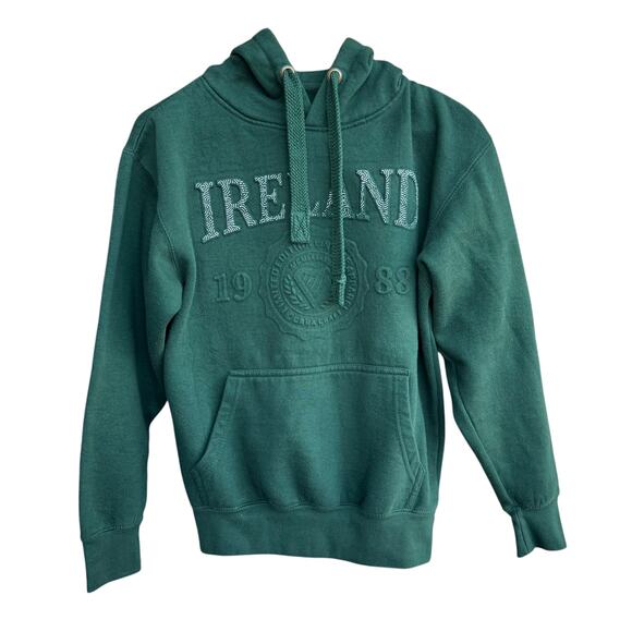 Ireland Vintage Apparel Other - Ireland 1988 Vintage Edition Fleece Hoodie Green S